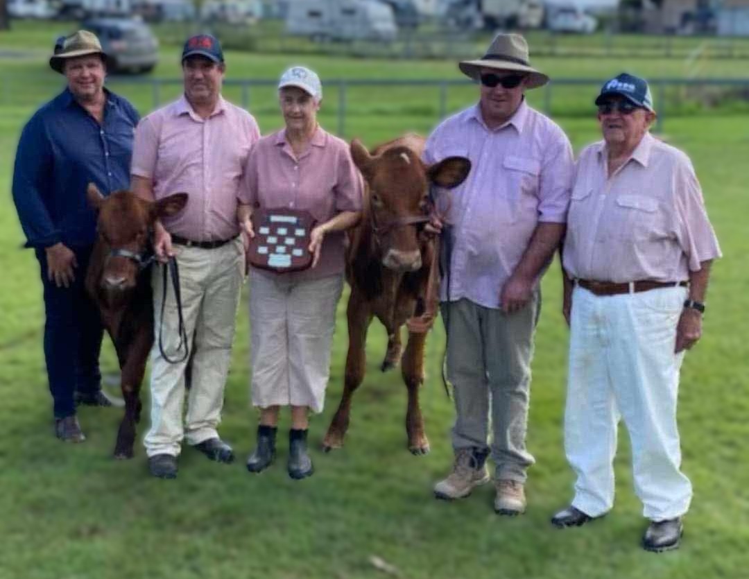 SEQ Calf Day2025 Baden Teese memorial trophy presentation